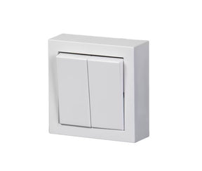 Kytkin ABB Impressivo 5 16AX 250V IP21 PPJ 2 Lisäliitintä Valkoinen - KarelianStore