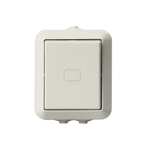 Kytkin ABB Kosti 6 16AX 250V IP44 PPJ 2x Liitäntä Valkoinen - KarelianStore