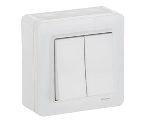 Kytkin Schneider Electric Exxact 5 16A IP44 2x PKJ Valkoinen - KarelianStore