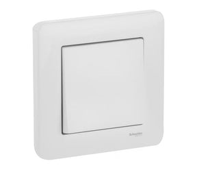 Kytkin Schneider Electric Exxact 6 16A IP44 2x UKJ Valkoinen 5kpl - KarelianStore