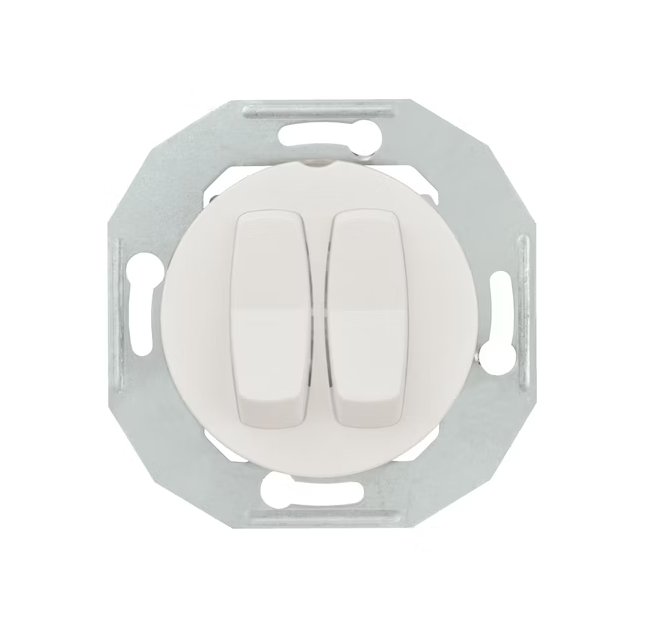 Kytkin Schneider Electric Renova 5 10A 240V IP21 UKJ 2x Valkoinen - KarelianStore