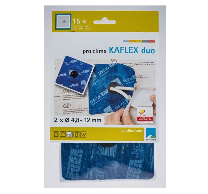 Läpivienti Tiivistalo Kaflex Duo 2 MMJ Kaapelille 15kpl - KarelianStore