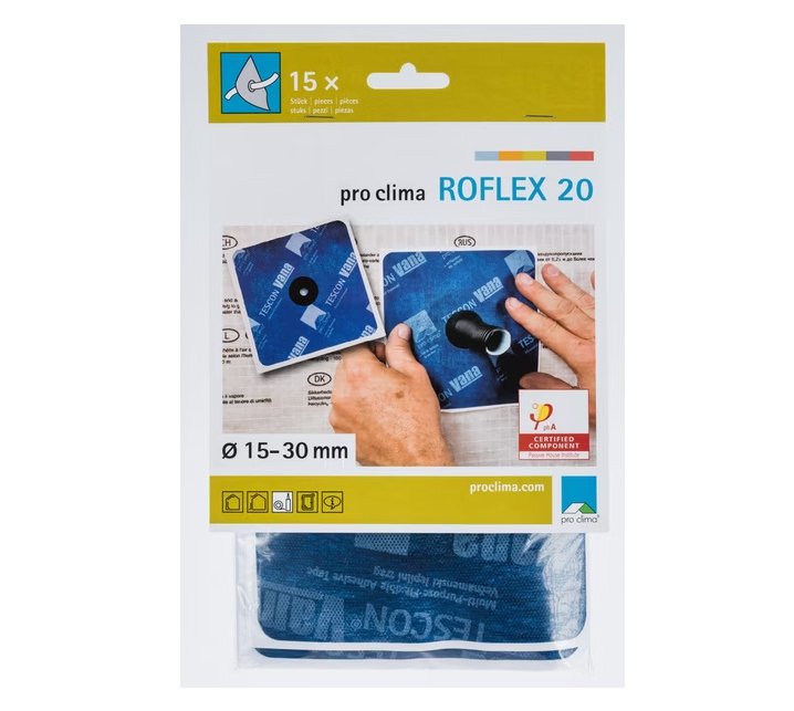 Läpivienti Tiivistalo Roflex 20 15-30mm Putkelle 15kpl - KarelianStore