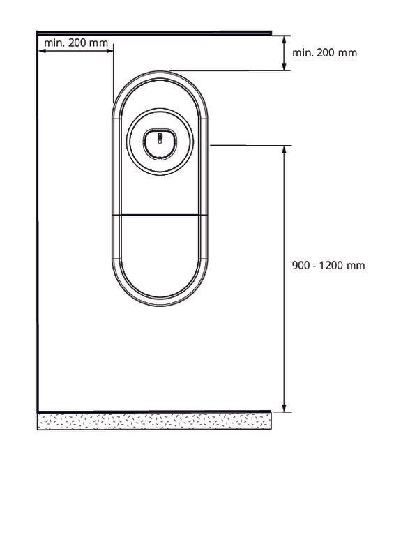 Latausasema Ensto ONE EVH 1X32A TYPE2 CABLE RCB IP54 - KarelianStore