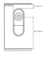 Latausasema Ensto ONE EVH 1X32A TYPE2 CABLE RCB IP54 - KarelianStore
