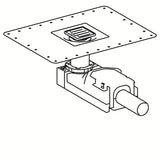 Lattiakaivo Geberit Vaaka DN50 Kansi 80x80mm - KarelianStore