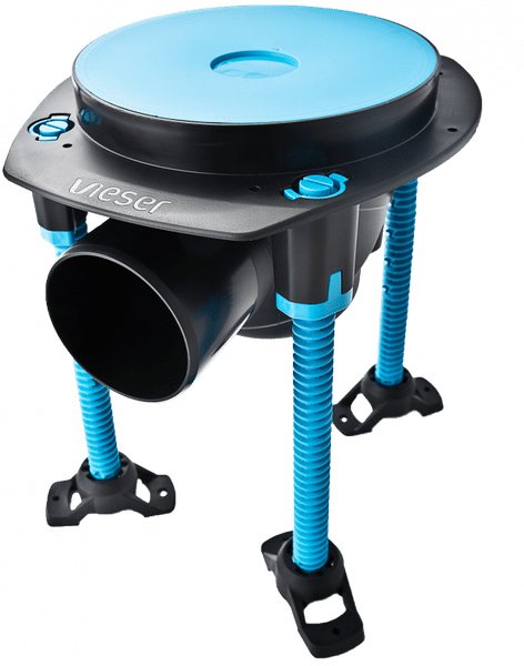 Lattiakaivo Vieser One DN75 Valutuella Vaaka - KarelianStore