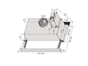 Liesikupu Savo dPh-m2706-W 60cm Valkoinen - KarelianStore