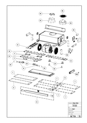 Liesituuletin Franke Flexa FTC 512 XS - KarelianStore