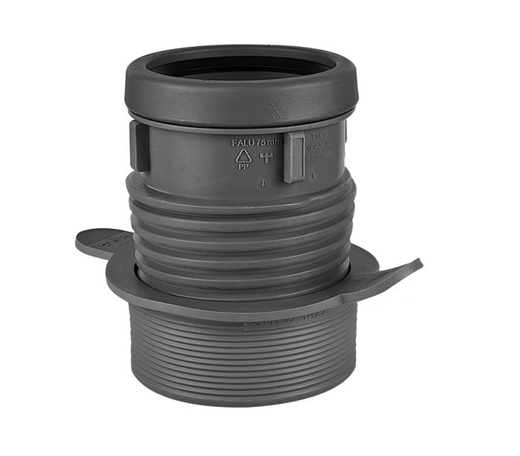Liitoskappale Faluplast TPE 75mm PVC PP-valurauta 93-100mm - KarelianStore