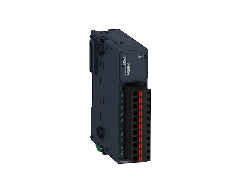 Logiikkamoduuli Schneider Electric Modicon TM3 AO4 U I Jousi - KarelianStore