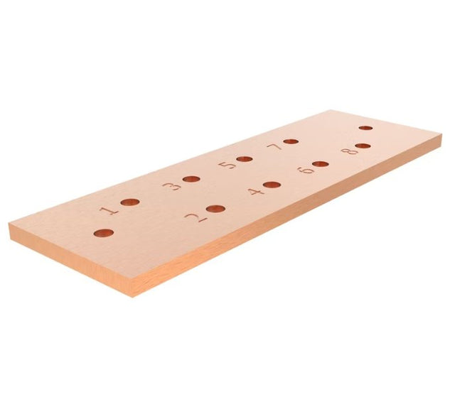 Maadoituskisko Ouneva 10x100x300 8 Reikää 11mm - KarelianStore