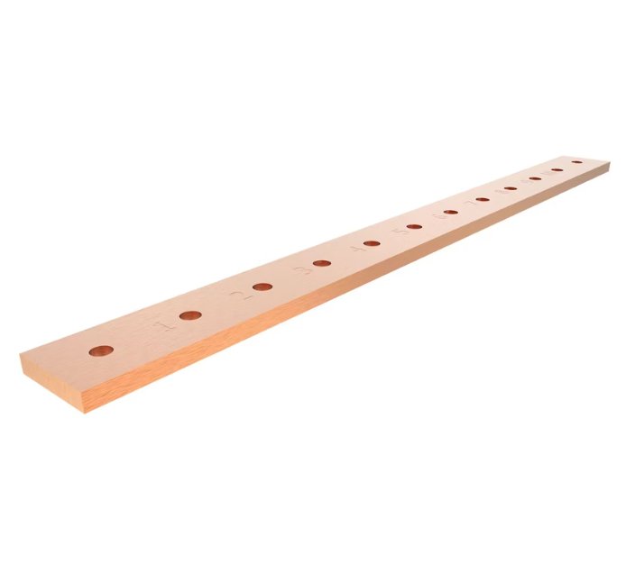 Maadoituskisko Ouneva 10x50x600 10 Reikää 11mm - KarelianStore