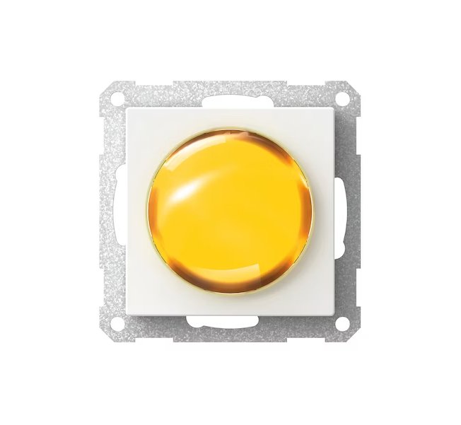 Merkkivalokaluste Schneider Electric Exxact LED Keltainen E10 Valkoinen - KarelianStore