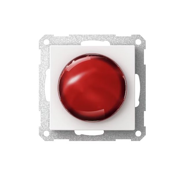 Merkkivalokaluste Schneider Electric Exxact LED Punainen Linssi E10 Valkoinen - KarelianStore