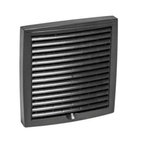 Monitoimi-säleikkö VILPE 150X150 Musta - KarelianStore