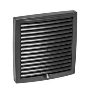 Monitoimi-säleikkö VILPE 150X150 Musta - KarelianStore