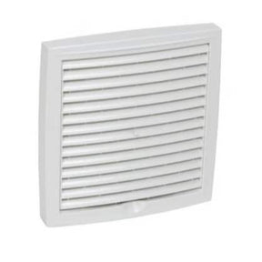 Monitoimi-säleikkö VILPE 150X150 Valkoinen - KarelianStore