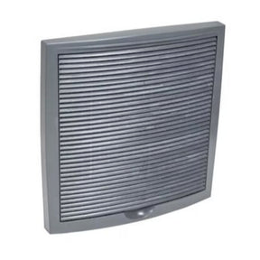 Monitoimi-säleikkö VILPE 375X375 Harmaa - KarelianStore