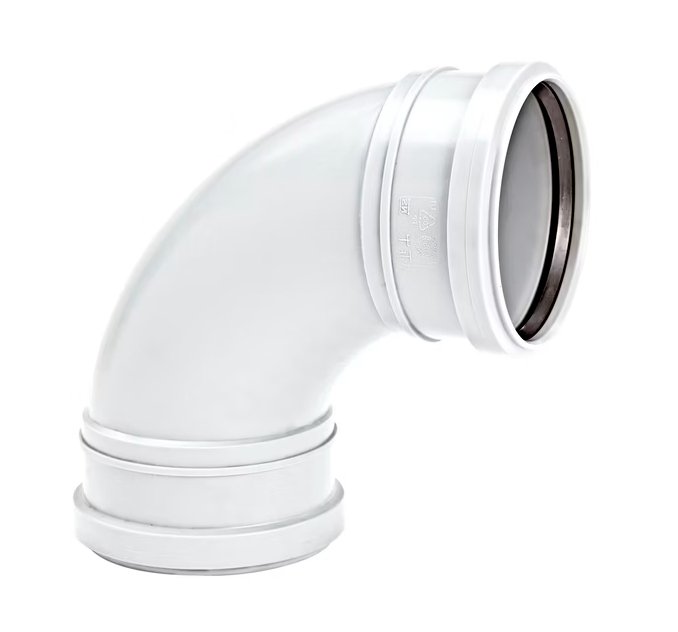 Muhvikulma Uponor Decibel 110x88.5 Pyöristetty PP - KarelianStore