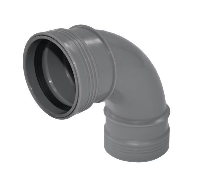 Muhvikulma Wavin HT 110x88.5 Pyöristetty PP - KarelianStore