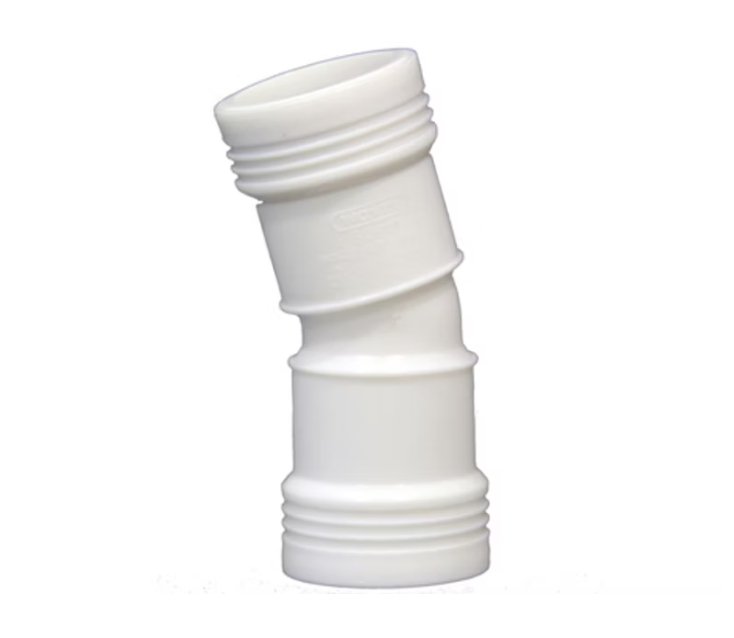 Muhvikulma Wavin HT 32x15 Valkoinen PP - KarelianStore