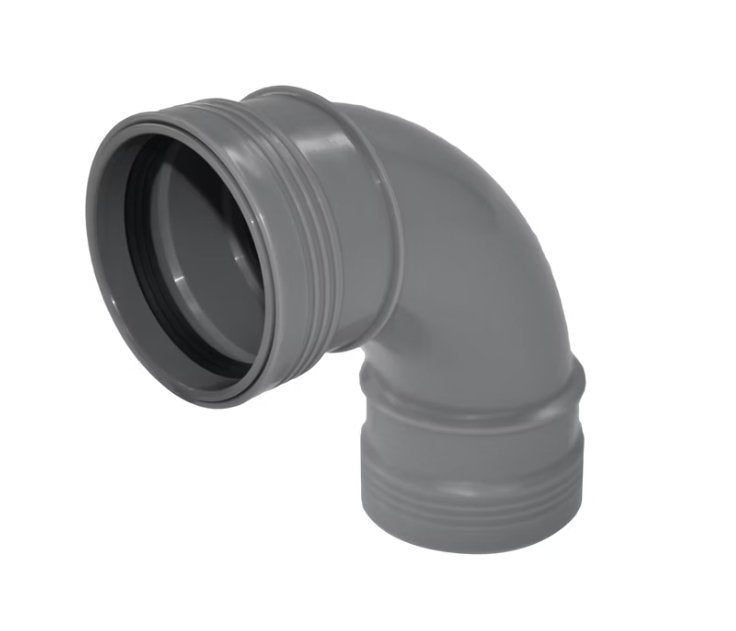 Muhvikulma Wavin HT 75x88.5 Pyöristetty PP - KarelianStore