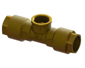 Muoviputken Pistoliitin Hela T-haara EM SK 50x1 1/2x50 - KarelianStore