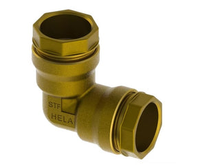 Muoviputkenliitin Hela Kulma EM 40 - KarelianStore