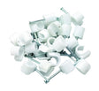 Naulakiinnike Opal 10-14mm Valkoinen 5x100kpl - KarelianStore
