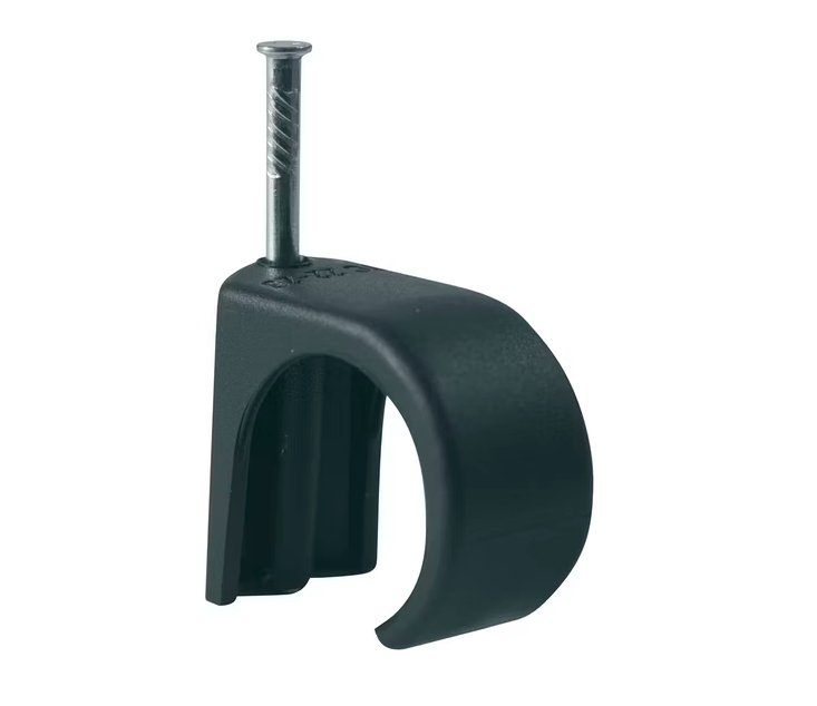 Naulakiinnike Schneider Electric TC 7-10 Musta 100kpl - KarelianStore