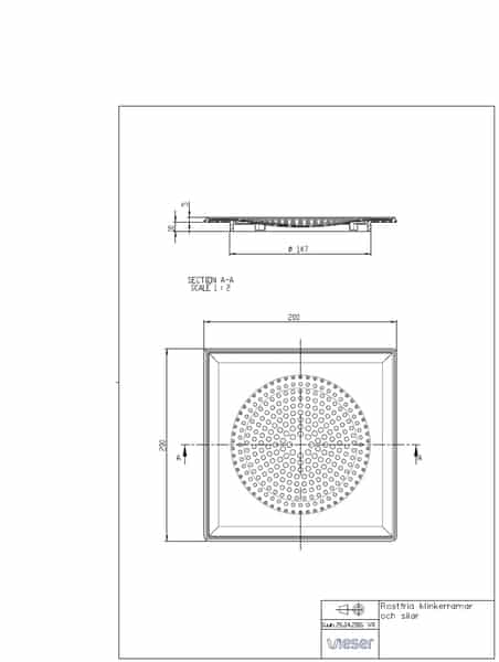 Neliökansi Vieser 197x197 Modern RST - KarelianStore