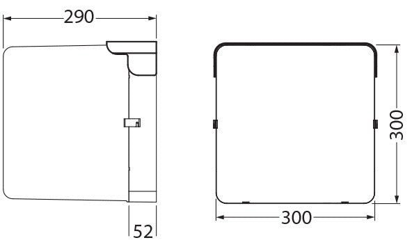 Numerovalaisin Airam Noppa Cube IP65 12W - KarelianStore