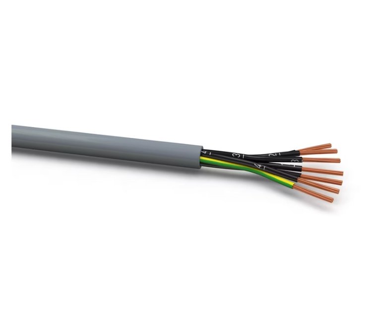 Ohjauskaapeli XBK Y-JZ 7x1 S Harmaa R100 ECA 100m - KarelianStore