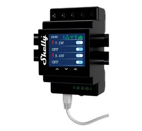 Ohjelmoitava Rele Shelly Pro 4PM 4-K 16A Tehonmittaus Wifi - KarelianStore