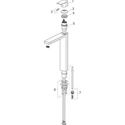 Oras Stela 4801F korkea pesuallashana - KarelianStore