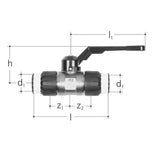 Palloventtiili Sanipex MT GF 20mm PN10 PM - KarelianStore