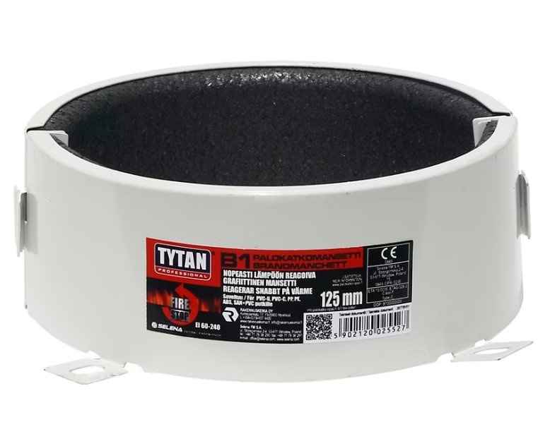 Palokatkomansetti Tytan B1 125mm - KarelianStore