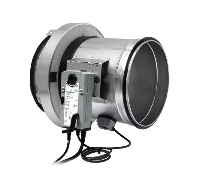 Palopelti Moottorilla Fläktgroup ETPR-125-03-3 24V - KarelianStore