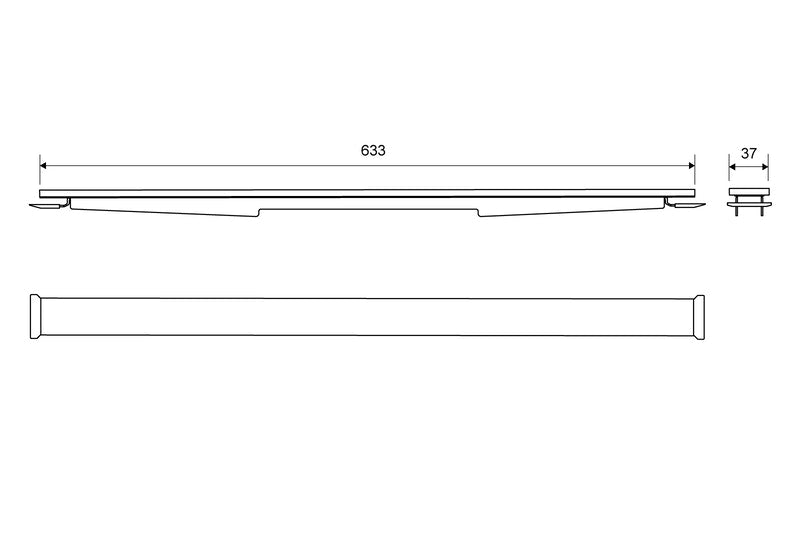 Paneeli Unidrain 1920 700mm Harjattu RST - KarelianStore