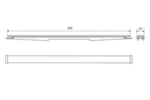 Paneeli Unidrain 1920 700mm Harjattu RST - KarelianStore