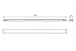 Paneeli Unidrain 1920 Harjattu RST 900mm - KarelianStore