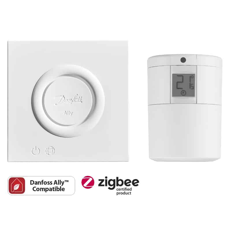 Patteritermostaatti ja Danfoss Ally Gateway aloituspakkaus - KarelianStore
