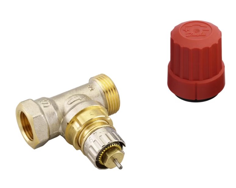 Patteriventtiili Danfoss Suora 3/8 RA-N 13G0072 Ei liittimiä - KarelianStore