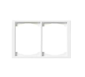 Peitelevy ABB Impressivo 2-osainen IP21 100mm Mattavalkoinen - KarelianStore