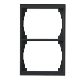 Peitelevy ABB Impressivo 2-osainen IP21 100mm Musta - KarelianStore