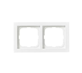 Peitelevy ABB Impressivo 2-osainen IP21 85mm Mattavalkoinen - KarelianStore