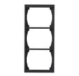Peitelevy ABB Impressivo 3-osainen 100mmm 1723F100-885P 10 kpl - KarelianStore