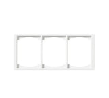 Peitelevy ABB Impressivo 3-osainen IP21 100mm Mattavalkoinen - KarelianStore
