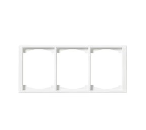Peitelevy ABB Impressivo 3-osainen IP21 100mm Mattavalkoinen - KarelianStore